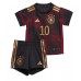 Camisa de time de futebol Alemanha Serge Gnabry #10 Replicas 2º Equipamento Infantil Mundo 2022 Manga Curta (+ Calças curtas)